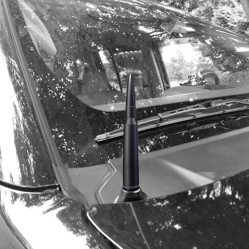 Truck Antenna for Nissan Frontier (1998-2021), Nissan Frontier Antenna - Internal Conductive Coil - 304 Stainless Steel Threading - Anti-Scratch Metallic Paint in Kuwait