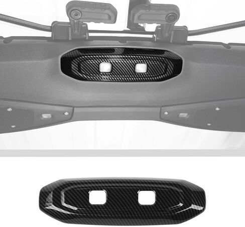 JWWY for Jeep JL Reading Light Cover Trim for 2024 Jeep Wrangler JL JLU & Gladiator JT Accessories Carbon Fiber in Saudi Arabia