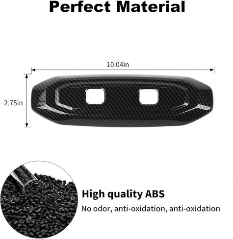 JWWY for Jeep JL Reading Light Cover Trim for 2024 Jeep Wrangler JL JLU & Gladiator JT Accessories Carbon Fiber in Saudi Arabia