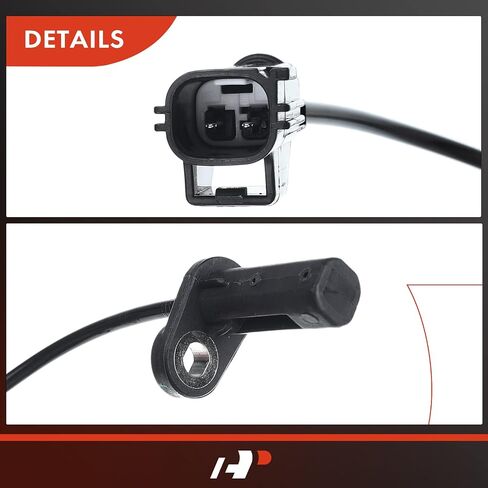 A-Premium ABS Wheel Speed Sensor Compatible with Volvo Models - C70 2000-2004, S70, V70 1999-2000 - Front Driver or Passenger Side, Replace# 9496420, 9472170 in Saudi Arabia