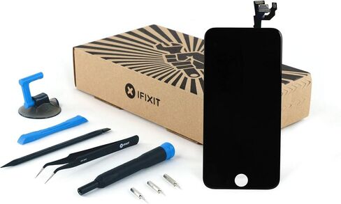 شاشة iFixit متوافقة مع آيفون 6 - طقم إصلاح - أسود in Saudi Arabia
