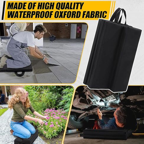 BALAPET Thick Supportive Foam Mechanical Mat to Lay On with Pillow, Waterproof Portable Mechanic Pad for Working Under Car with Carrying Handles,Suitable for Garage, Picnicking, Gardening in Saudi Arabia