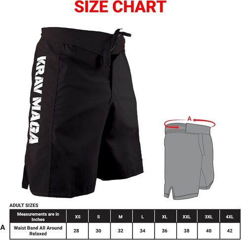 Revgear Krav Maga Black Ops One Shorts - شورتات قتال متعددة الاستخدامات مصممة خصيصًا لكراف ماجا in Kuwait
