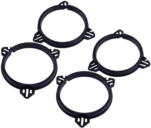 4Pcs 6.5" Rear Door Speaker Adapter Spacer Rings Fit for Subaru Impreza Forester WRX Legacy in Saudi Arabia