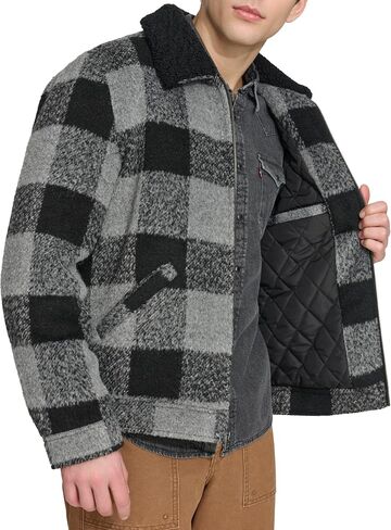 Levi's Men's Wool Blend Depot Jacket in Saudi Arabia