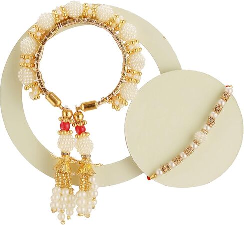 TIED RIBBONS Set of 2 Rakhi for Brother Rakhi for Bhaiya | Wishes Card | Roli Tikka - Raksha Bandhan Rakhi Bracelet for Brother | Bhai Rakhi 2 Set | Bro Rakhi Thread | Rakhi Set for Brother in Saudi Arabia