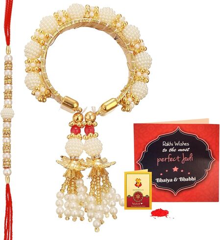 TIED RIBBONS Set of 2 Rakhi for Brother Rakhi for Bhaiya | Wishes Card | Roli Tikka - Raksha Bandhan Rakhi Bracelet for Brother | Bhai Rakhi 2 Set | Bro Rakhi Thread | Rakhi Set for Brother in Saudi Arabia