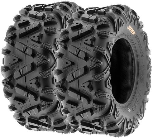 مجموعة من 2 sunf a033 power.i في 25x10-11 atv utv إطارات على الطرق الوعرة جميع التضاريس ، 6 ply بلا أنبوب in Kuwait