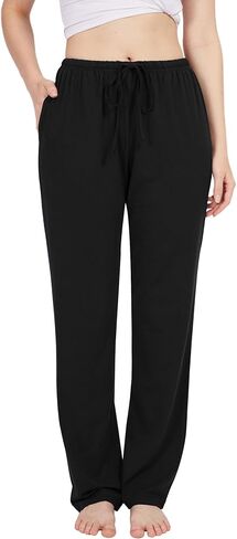 BAMBOO COOL Women Pajama Pants Comfy Lounge Sleep Bottoms, Casual Pj Pants with Pockets and Stretch Drawstring in Saudi Arabia