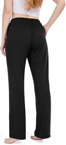BAMBOO COOL Women Pajama Pants Comfy Lounge Sleep Bottoms, Casual Pj Pants with Pockets and Stretch Drawstring in Saudi Arabia