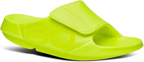 OOFOS OOahh Sport Flex Recovery Sandal, Slate - Women’s Size 11, Men’s Size 9 in Saudi Arabia