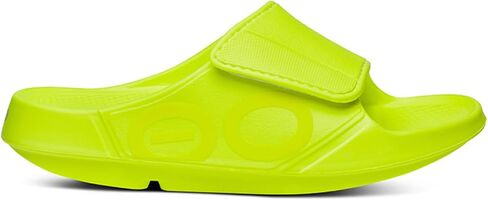 OOFOS OOahh Sport Flex Recovery Sandal, Slate - Women’s Size 11, Men’s Size 9 in Saudi Arabia