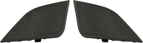 زوج من غطاء خطاف السحب الأمامي الوفير متوافق مع Toyota Rav4 2016 2017 2018 ، Side Passenger and Drive ، أسود ، بلاستيكي in Kuwait