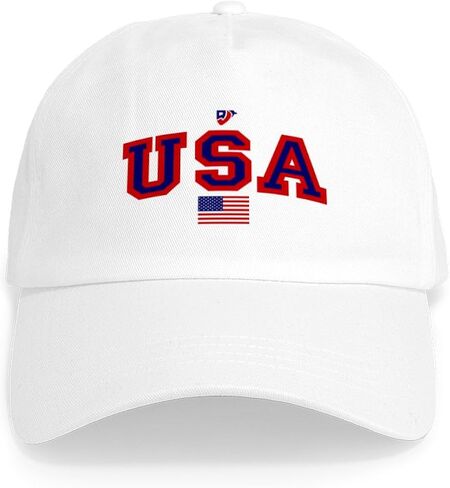 CafePress USA Flag Cap Adjustable Baseball Cap in Saudi Arabia