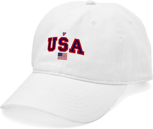 CafePress USA Flag Cap Adjustable Baseball Cap in Saudi Arabia
