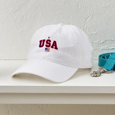 CafePress USA Flag Cap Adjustable Baseball Cap in Saudi Arabia