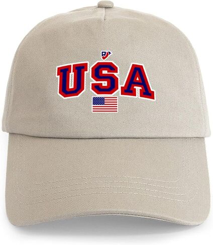 CafePress USA Flag Cap Adjustable Baseball Cap in Saudi Arabia