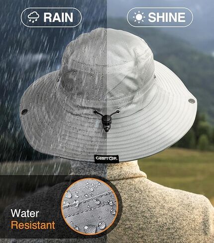 GearTOP Safari Sun Hat for Men and Sun Hats for Women UV Protection UPF 50+ Hiking, Gardening, Fishing in Saudi Arabia