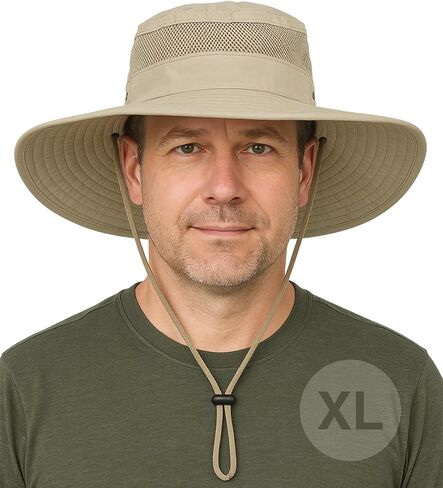 GearTOP Safari Sun Hat for Men and Sun Hats for Women UV Protection UPF 50+ Hiking, Gardening, Fishing in Saudi Arabia