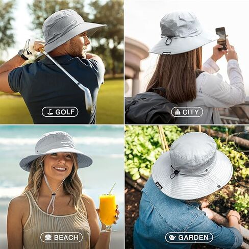 GearTOP Safari Sun Hat for Men and Sun Hats for Women UV Protection UPF 50+ Hiking, Gardening, Fishing in Saudi Arabia