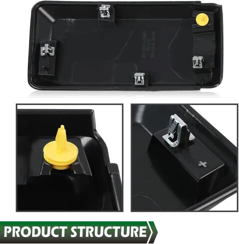 LQI Front Lower Grille Trim Panel & Bumper Guards Pads Inserts End Caps Compatible With Ford F150 2018 2019 2020 ABS JL3Z17B968BB in Kuwait