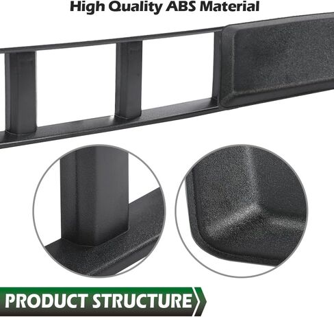 LQI Front Lower Grille Trim Panel & Bumper Guards Pads Inserts End Caps Compatible With Ford F150 2018 2019 2020 ABS JL3Z17B968BB in Kuwait