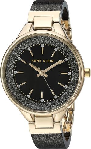 Anne Klein Women's Premium Crystal Accented Resin Bangle Watch in Saudi Arabia
