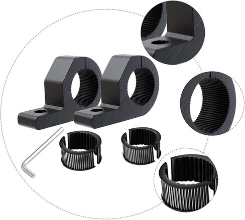 Imikeya 1SET CAR SPOTIGHT HOLDER BRACKET for LED LID Light Bar Bar Bar Clamp لاستخدام الطريق على الطرق in Saudi Arabia