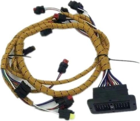 Engine Fuel Injector Nozzle Harness Compatible with CAT 320D 323D C6.4 C6.6 2694617 260-5542 Excavator Part (A2) in Saudi Arabia