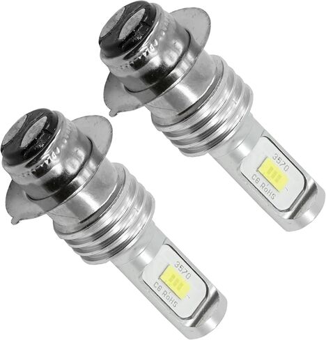 Caltric 2x LED المصباح الأمامي متوافق مع Yamaha Grizzly 660 YFM660F 4x4 2002-2008 in Kuwait