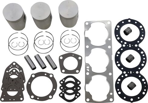 WSM Top End Engine Rebuild Kit (Bore Bore 80.00mm) متوافق مع 1996-2003 Kawasaki JH 1100 A ZXI in Kuwait