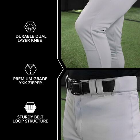SSK Showcase Collection Flex Bottom Youth Baseball Pants | Piped & Solid Youth Sizes in Saudi Arabia