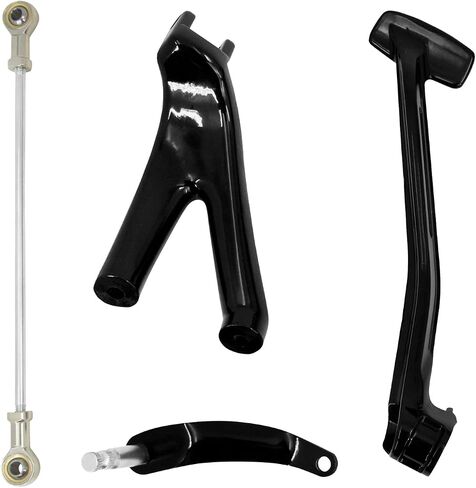 أدوات التحكم إلى الأمام مجموعة أدوات دراجة نارية كاملة متوافقة مع Harley Softail Street Bob Low Rider FXBB FXLR FXLRS FXST 2018-2023 Black in Kuwait