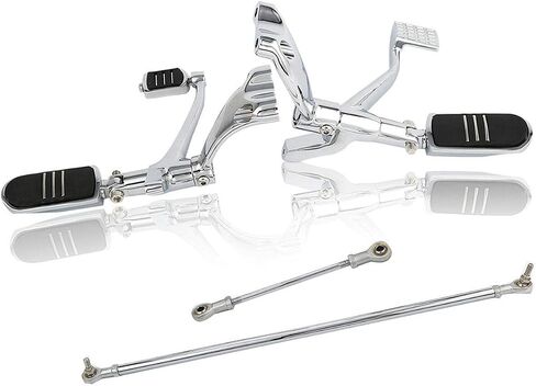 TCMT Forward Controls Pegs Levers Linkage Fits For Harley Sportster XL1200 XL 883 Forty-Eight Roadster Nightster Superlow Iron 883 2004-2013 in Kuwait