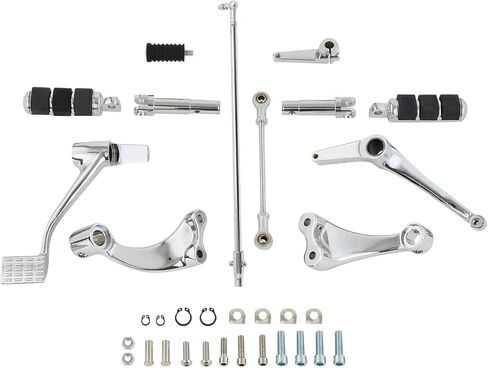 Green-L Forward Controls Kit Pegs Levers Linkages Fit for Harley Sportster XL883 XL1200 Models 2014-2022 in Kuwait
