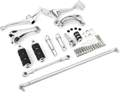 Green-L Forward Controls Kit Pegs Levers Linkages Fit for Harley Sportster XL883 XL1200 Models 2014-2022 in Kuwait