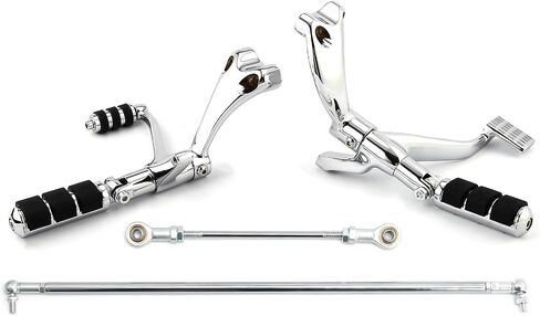 Green-L Forward Controls Kit Pegs Levers Linkages Fit for Harley Sportster XL883 XL1200 Models 2014-2022 in Kuwait