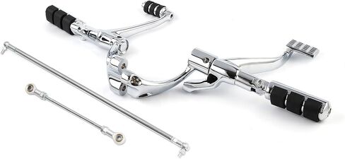 Green-L Forward Controls Kit Pegs Levers Linkages Fit for Harley Sportster XL883 XL1200 Models 2014-2022 in Kuwait