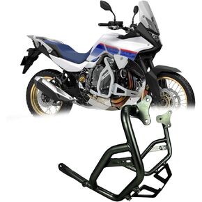 for XL750 TRANSALP XL 750 Transalp 2023 2024 Accessories Motorcycle Bumper Anti-Collision Bar Engine Guard Guard Frame Bumper Engine Protector (Lower Bumper Black) in Kuwait