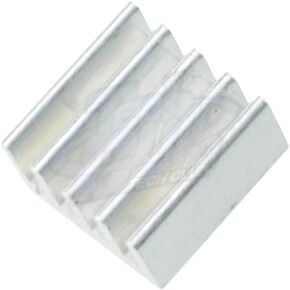 20Pcs 8.8 * 8.8 * 5Mm Heatsink Radiator Cooling Fin Aluminum Heat Sink for Pi, Chip, Led, Power Ic Transistor, Module Pbc in Saudi Arabia