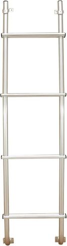 Van Ladder متوافق مع Ford E-Series Chevy GMC Dodge Vans RV Universal Hook Over Sadder in Kuwait