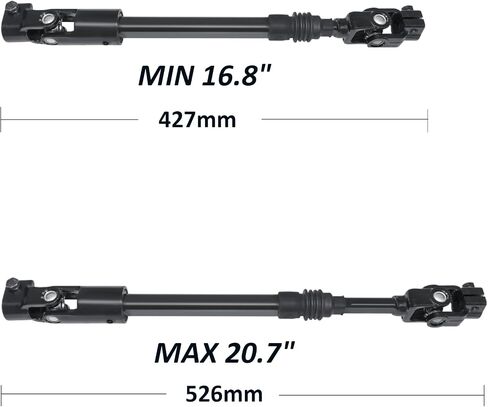 Lower Steering Shaft with U Joint Fit For 1984-1994 Jeep Cherokee, Fit For 1986-1992 Comanche, Fit For 1984-1990 Wagoneer, Replacement# 4713943 425-284 in Kuwait