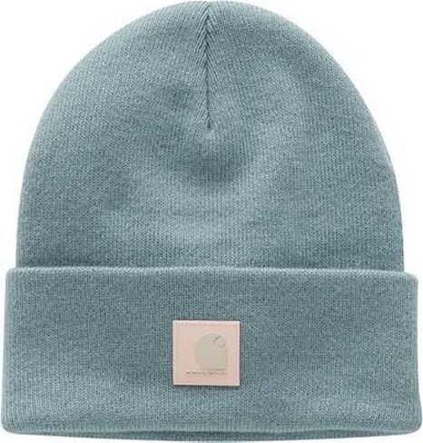 Carhartt Kids Knit A18 Acrylic Watch Rubber Patch Hat Beanie, Patina - Youth Child in Saudi Arabia