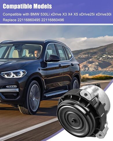 Left & Right Engine Motor Mount Fits for BMW 530Li X3 X4 X5 xDrive25i xDrive30i Replace 22116860495 22116860496 in Saudi Arabia