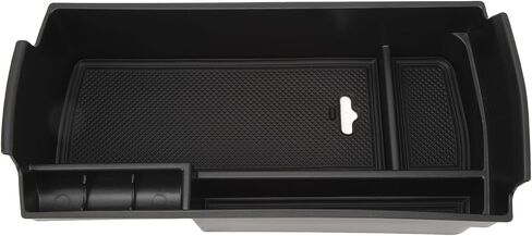Center Console Organizer Tray Space Saving Armrest Storage Box ABS Rubber Replacement for Peugeot 3008 5008 2016 to 2023 in Saudi Arabia