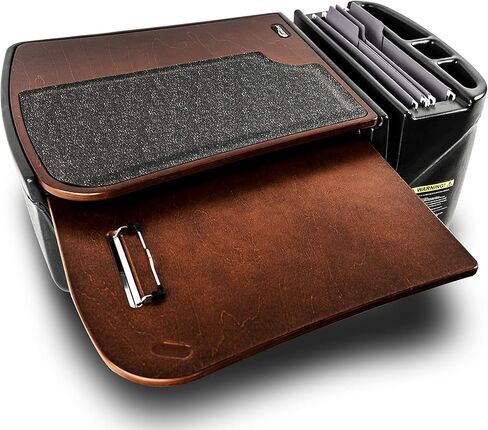 AutoExec AE-GMCD-21M GripMaster Car Desk for Your Vehicle Workstation and Mobile Office, Mahogany in Saudi Arabia