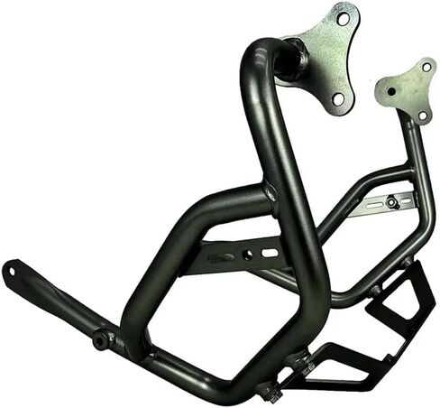 for XL750 TRANSALP XL 750 Transalp 2023 2024 Accessories Motorcycle Bumper Anti-Collision Bar Engine Guard Guard Frame Bumper Engine Protector (Lower Bumper Black) in Kuwait