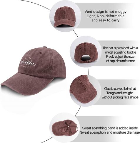 I Will Love You Forever Hat Women's Hat Pigment Black Womens Golf Hat Gifts for Boyfriends Outdoor Hat in Saudi Arabia