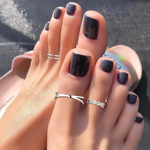 3Pcs Toe Rings for Women Sterling Silver, Non Tarnish Silver Toe Rings Set, Adjustable Flower Summer Beach Foot Jewelry Gifts for Women in Saudi Arabia