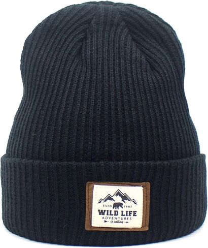 Winter Warm Beanie Hats Knit Skull Cap Unisex Fashion Ski Hat Pullover Hat Sports Cap in Saudi Arabia